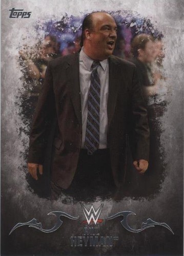 2016 Topps WWE Undisputed - Paul Heyman #25
