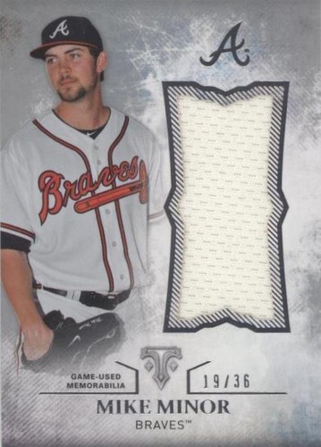 2015 Topps Triple Threads - Mike Minor #UJR-MMR