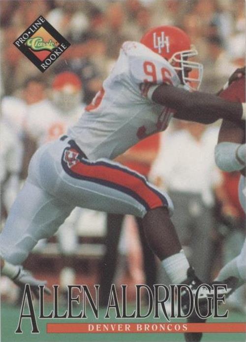 1994 Classic Pro Line Live Allen Aldridge #370