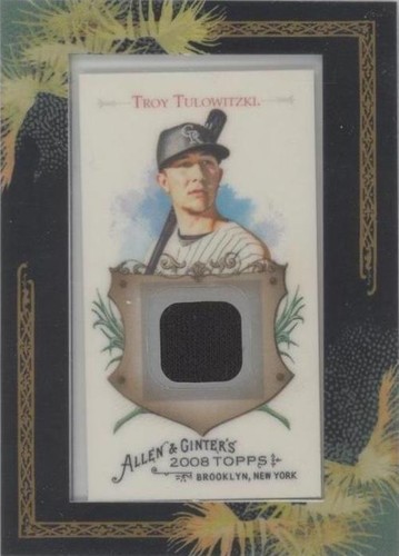 2008 Topps Allen & Ginter's - Troy Tulowitzki #AGR-TT