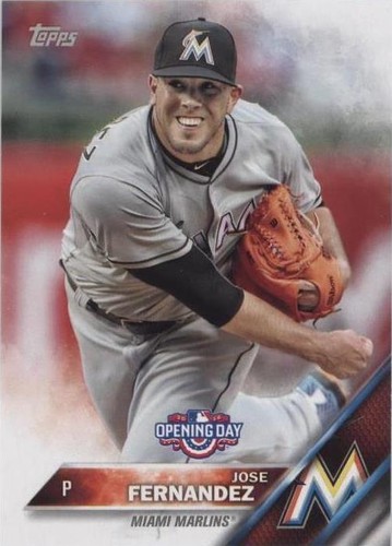 2016 Topps Opening Day - Jose Fernandez #OD-191