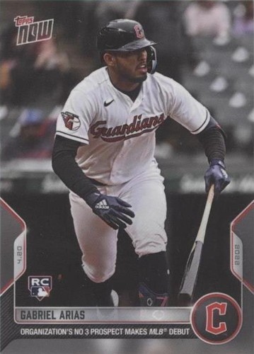 2022 Topps Now - Gabriel Arias #76