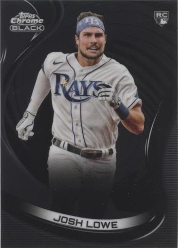 2022 Topps Chrome Black - Josh Lowe #92