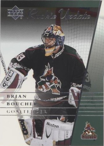 2002-03 Upper Deck Rookie Update - Brian Boucher #77