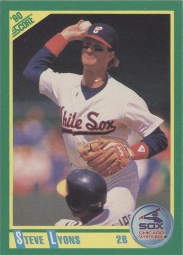 1990 Score - Steve Lyons #88