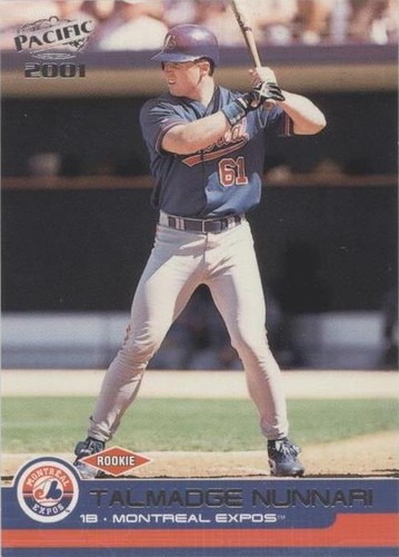 2001 Pacific - Talmadge Nunnari #476