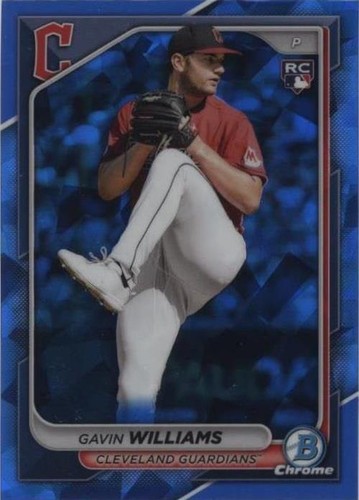 2024 Bowman Chrome Sapphire Edition - Gavin Williams #77