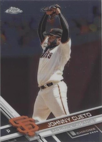 2017 Topps Chrome - Johnny Cueto #13