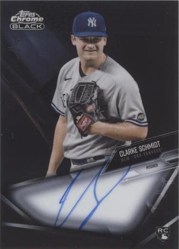 2021 Topps Chrome Black - Clarke Schmidt #CBA-CSC