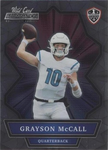2021 Wild Card Alumination NIL Collegiate Edition Grayson McCall #ANBC-29