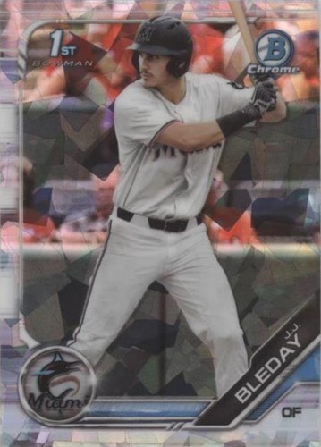 2019 Bowman Chrome Draft Sapphire Edition - JJ Bleday #BDC-150