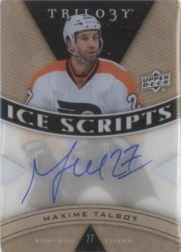 2013-14 Upper Deck Trilogy - Maxime Talbot #IS-TA