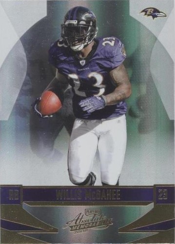 2008 Playoff Absolute Memorabilia Willis McGahee #11