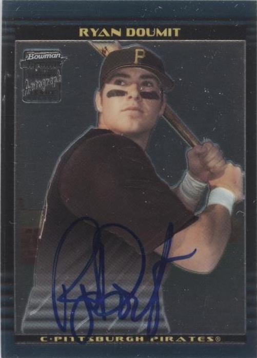 2002 年 Bowman Chrome - Ryan Doumit #398