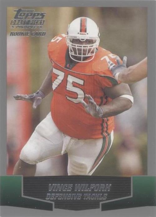 2004 Topps Draft Picks & Prospects Vince Wilfork #136
