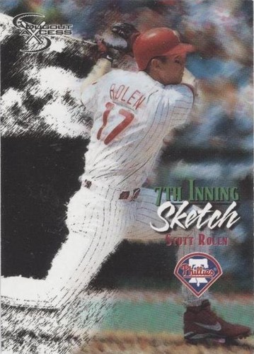 1998 Skybox Dugout Axcess - Scott Rolen #122