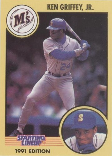 1990年 ケン ・ グリフィー Jr.入りランダムセット39 BCCG BGS 9 1990 KENNER STARTING LINEUP #32a KEN GRIFFEY JR