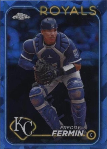 2024 Topps Chrome Update Series Sapphire Edition - Freddy Fermin #USCS36