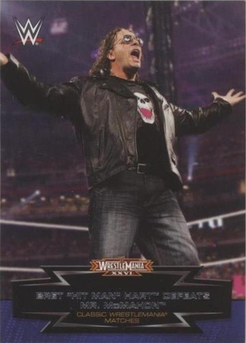 2015 Topps WWE Road to Wrestlemania - Bret Hart #26