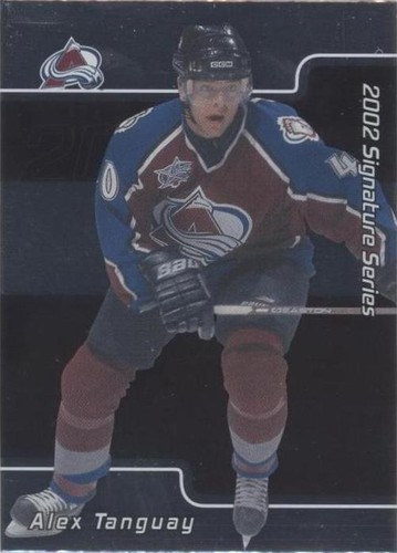 2001-02 In the Game Be A Player Signature Series - Alex Tanguay #103