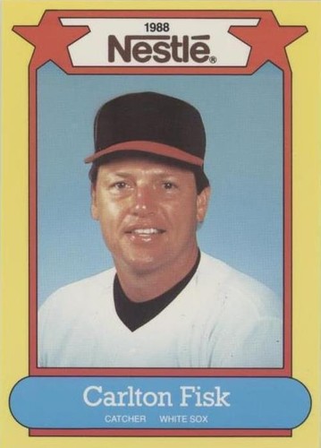 1988 Nestle - Carlton Fisk #38