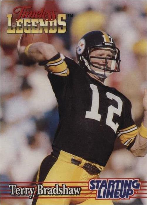 1995 Kenner Starting Lineup Terry Bradshaw #12
