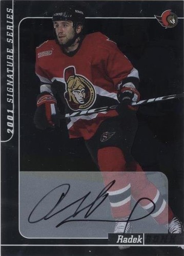 2000-01 In the Game Be A Player Signature Series - Radek Bonk #160