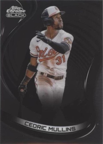 2022 Topps Chrome Black - Cedric Mullins #78
