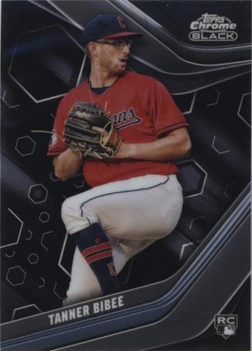 2023 Topps Chrome Black - Tanner Bibee #53