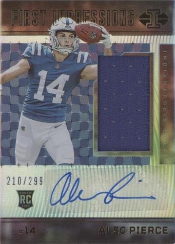 2022 Panini Illusions Alec Pierce #130