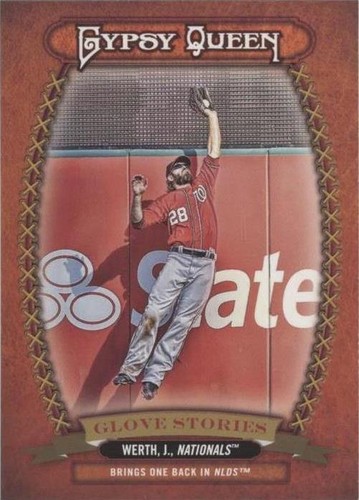 2013 Topps Gypsy Queen - Jayson Werth #GS-JW