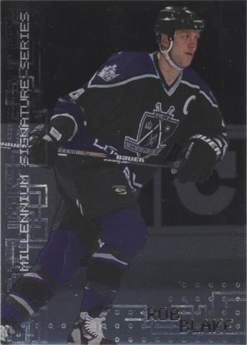 1999-00 In the Game Be A Player Millennium Signature Series - Rob Blake #118