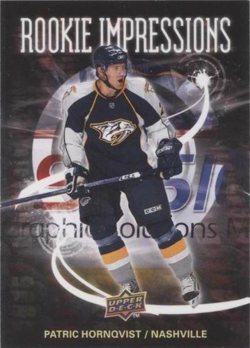 2008-09 Upper Deck - Patric Hornqvist #RI8