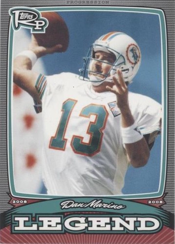 2008 Topps Rookie Progression Dan Marino #PL-DM