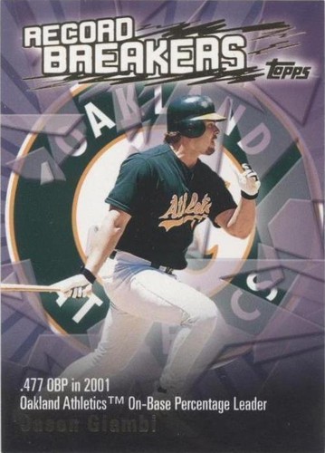 2003 Topps - Jason Giambi #RB-JG