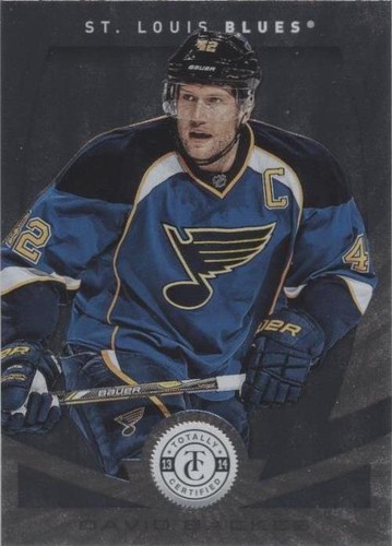 2013-14 Totally Certified - David Backes #107
