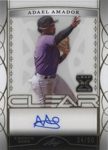 2022 Leaf Trinity - Adael Amador #CA-CT1