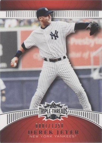 2010 Topps Triple Threads - Derek Jeter #32