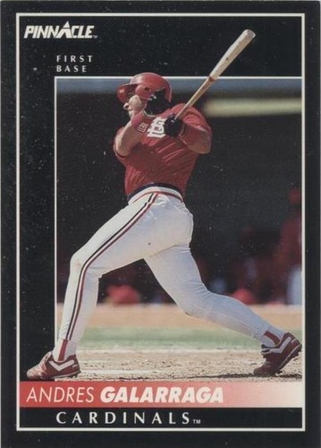 1992 Pinnacle - Andres Galarraga #381