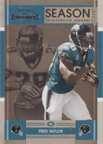 2008 Playoff Contenders Fred Taylor #47