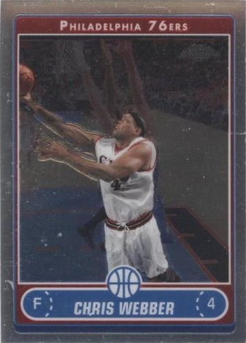 2006-07 Topps Chrome - Chris Webber #92