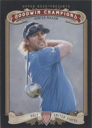 2012 Upper Deck Goodwin Champions - Hunter Mahan #18