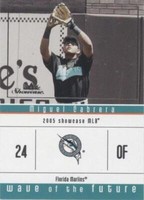 2005 Fleer Showcase - Miguel Cabrera #WF-9