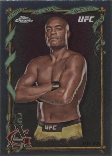 2024 Topps Chrome UFC - Anderson Silva #AAG-25