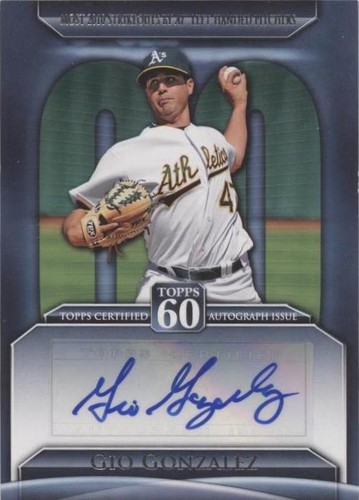 2011 Topps - Gio Gonzalez #T60A-GG