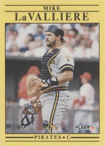 1991 Fleer - Mike LaValliere #42