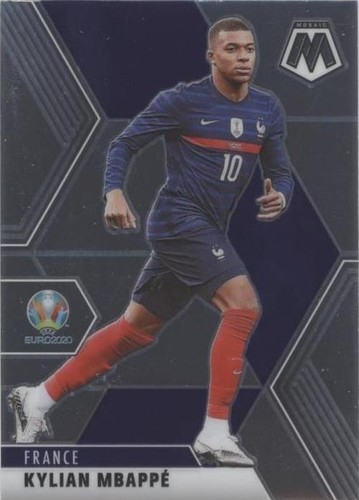 2021 Panini Mosaic UEFA Euro 2020 Kylian Mbappé #112