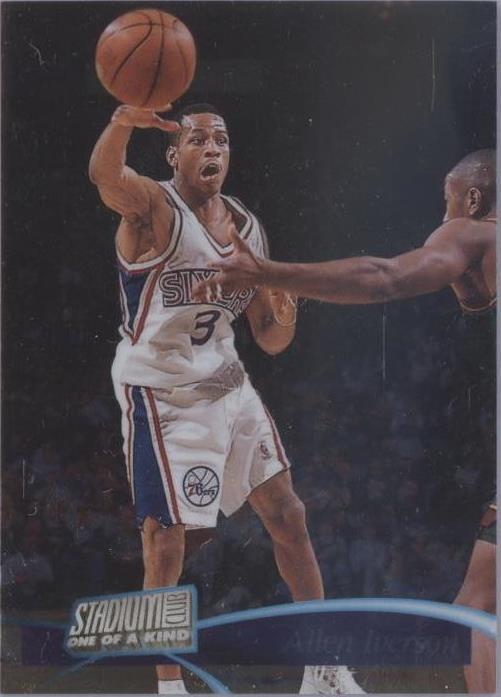 Allen IVERSON (ソフトケース付き) ALLEN IVERSON FLEER MYSTIQUE 1999枚限定