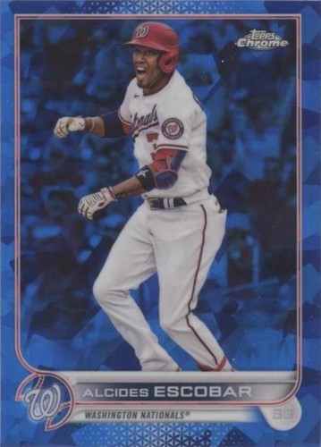 2022 Topps Chrome Sapphire Edition - Alcides Escobar #116