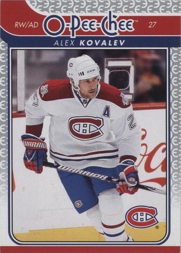 2009-10 O-Pee-Chee - Alex Kovalev #181